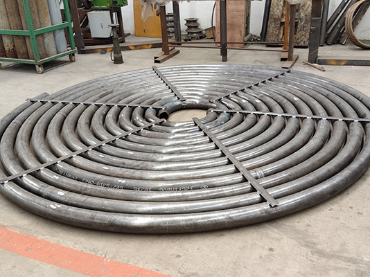 ?108×6mm厚 扁平蚊香盤(pán)管加工